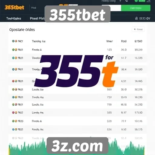 Comparação de odds entre 355tbet e outros sites